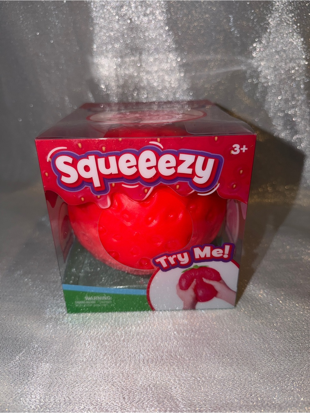 Squeeezy Strawberry & Squishy Hot Dog Toy - Picture 5 of 7